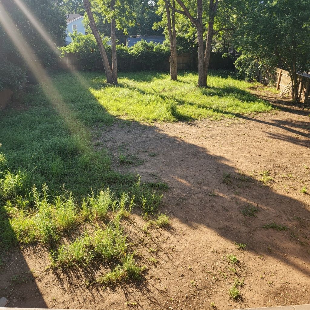 Paver Patio Installation - Before