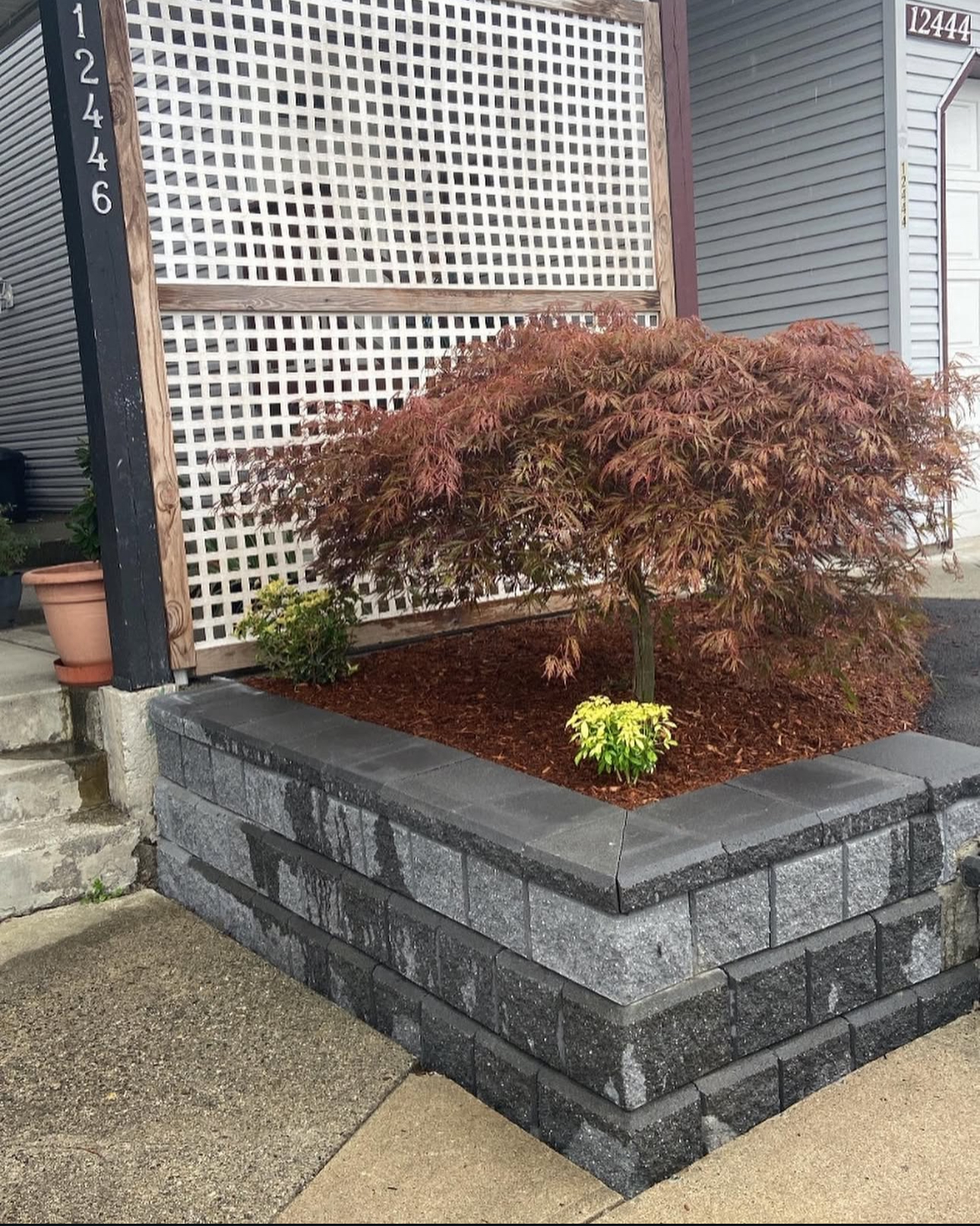 Retaining Wall Project - After